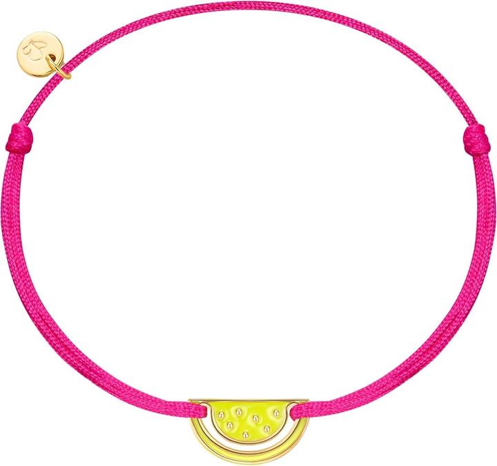 Immagine prodotto Glanzstücke München Bracciale in tessuto melone - 36462 (22 cm, Argento)