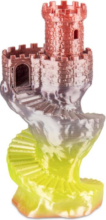 Produktbild Filament PLA Rainbow Earth Blend 1.75mm 1kg (PLA, 1.75 mm, 1000 g, Mehrfarbig)