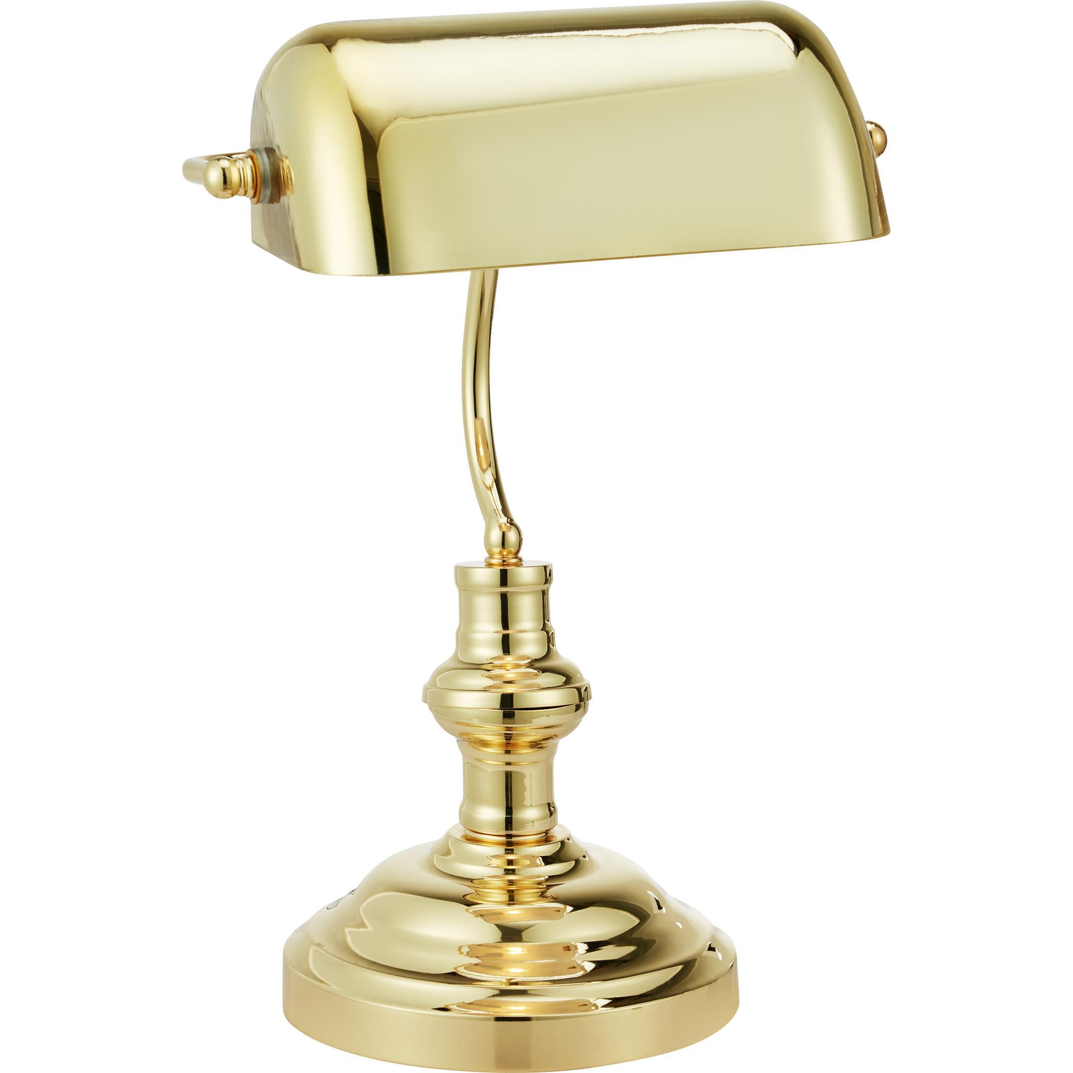 Markslöjd, Lampada da tavolo, BANKERS Table 42cm 1L Brass (E14)