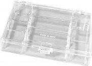 Actual product image Rayher Sorting box, 7 compartments, crystal