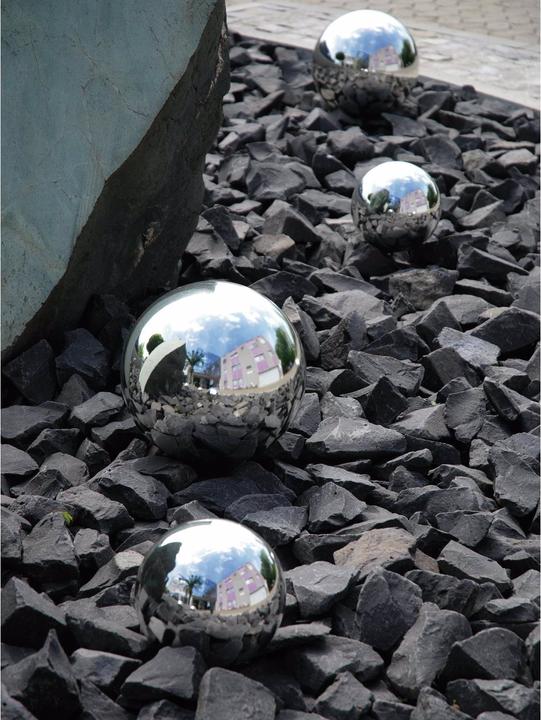 Produktbild Europalms Dekokugel 20cm, silber