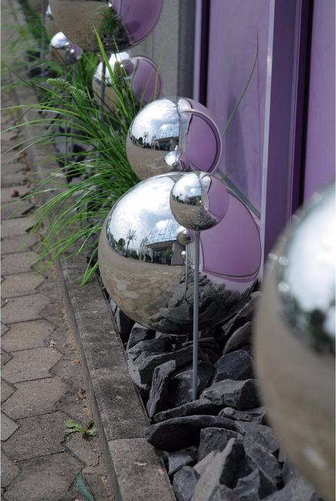 Produktbild Europalms Dekokugel 30cm, silber