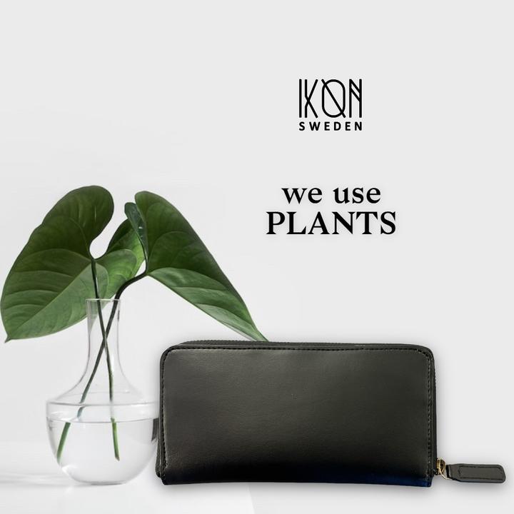 Image du produit Ikon Sweden Porte-monnaie en cuir de noix de coco (avec compartiment pour billets de banque)