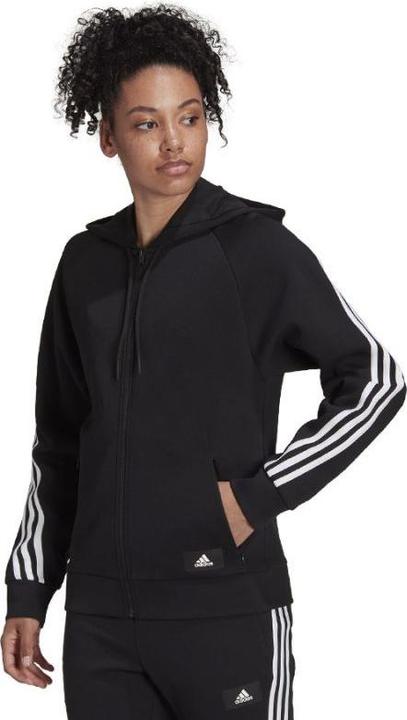 Produktbild Adidas Damen FI Stripes Full-Zip Reg Sweatshirt (XS)