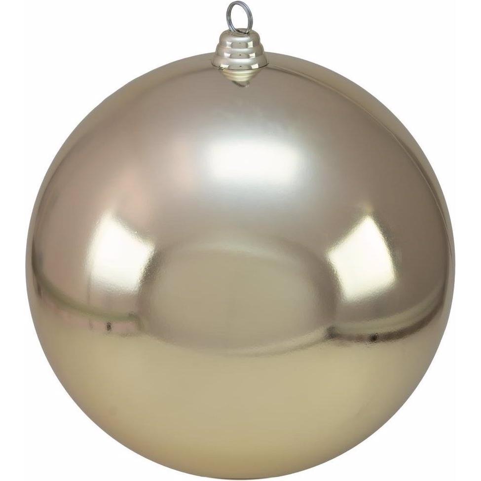 Europalms, Christbaumschmuck, Dekokugel 30cm, cappuccino