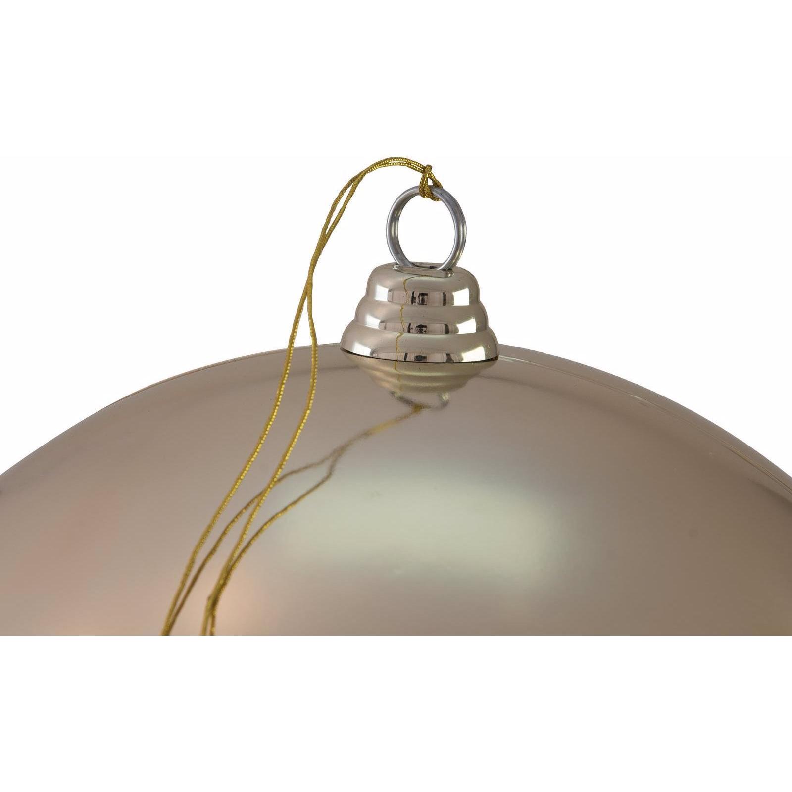 Thumbnail - Europalms, Christbaumschmuck, Dekokugel 30cm, cappuccino