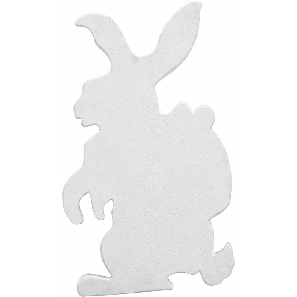 Europalms, Osterdeko, Silhouette Osterhase, weiss, 60cm (1 x, 60 cm)