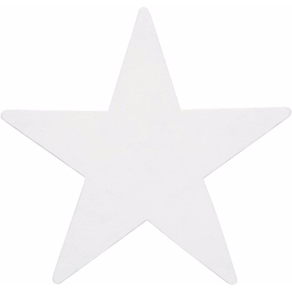 Europalms, Weihnachtsdeko, Silhouette Stern, weiss, 58cm