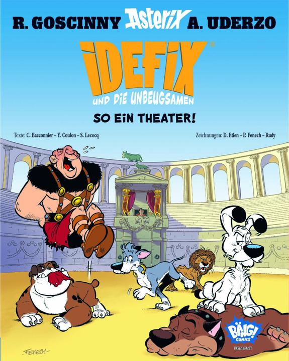 Produktbild Idefix 4: Idefix und die Unbeugsamen! (Deutsch, Albert Uderzo, Cédric Bacconnier, David Etien, Klaus Jöken, Philippe Fenech, René Goscinny, Rudy, Simon Lecocq, Yves Coulon, 2023)