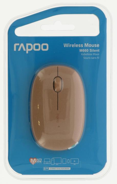 Image du produit Rapoo M660 WL SOURIS MARRON (Sans fil)
