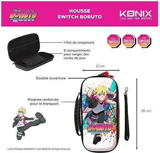 Produktbild Konix Boruto Pro Carry Bag - World (Switch Lite, Switch OLED, Switch)