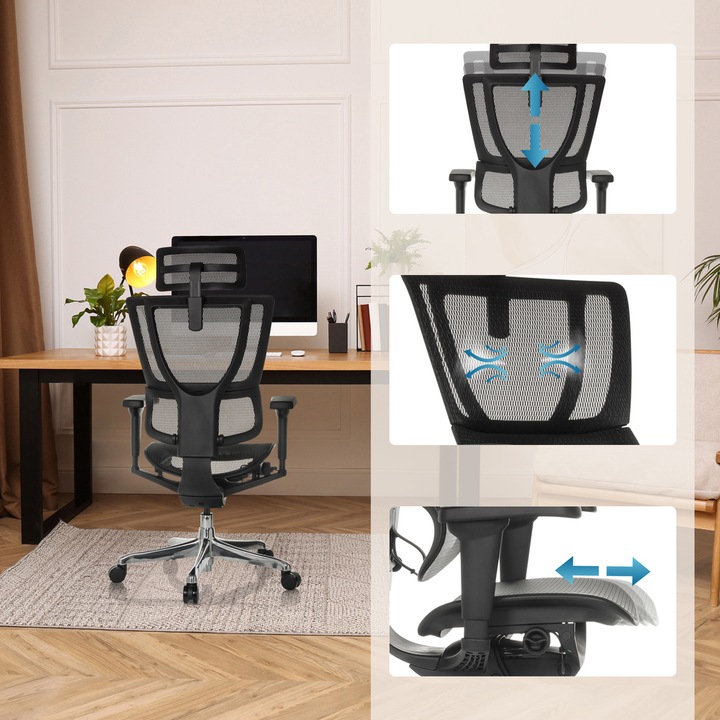 Actual product image Hjh Office Ergohuman Slim Ultra Gen2