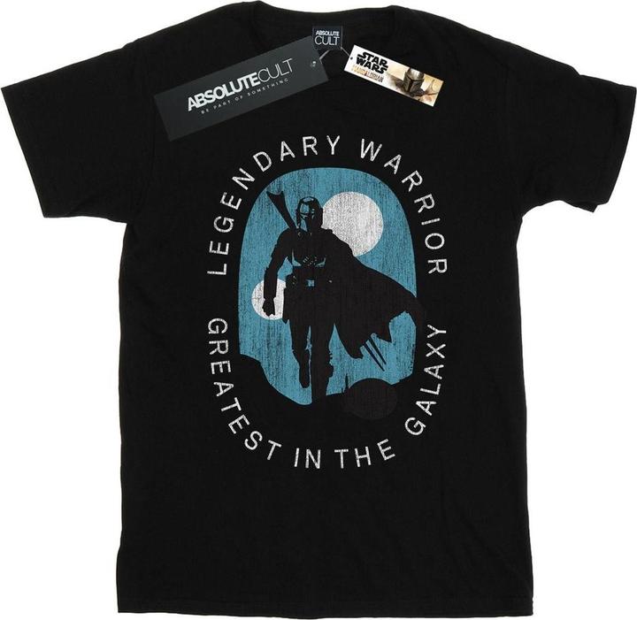 Immagine prodotto Star Wars The Mandalorian Legendary Warrior Greatest In The Galaxy Maglietta Uomo (L)
