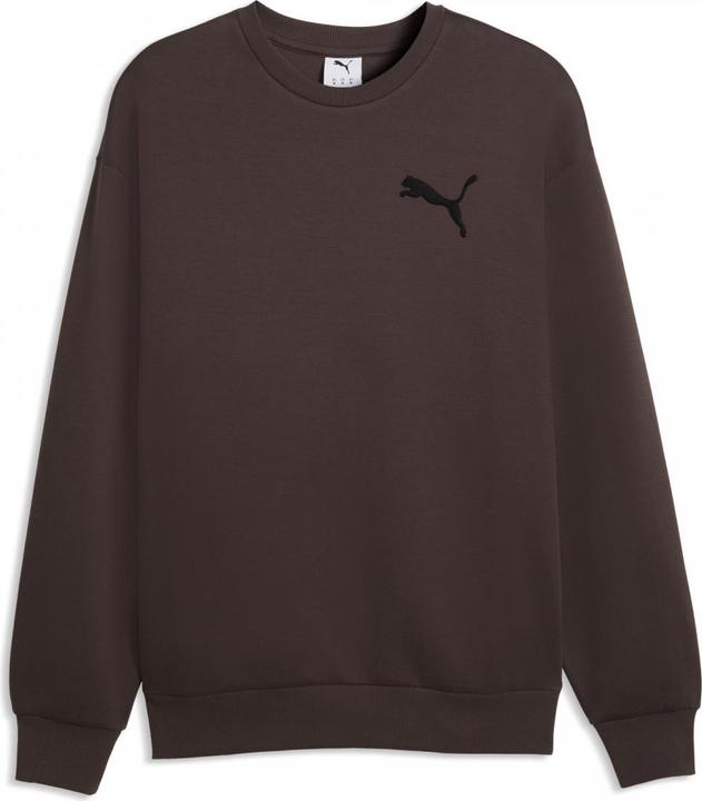 Actual product image Puma ESS ELEVATED CAT LOGO Relaxed Crew DK (L)