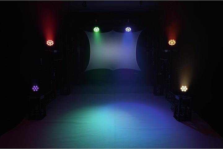 Produktbild Eurolite LED 7C-7 Silent Slim Spot (9 W, LED)