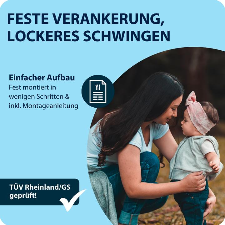 Productafbeelding Hudora Baby Schommel Blauw