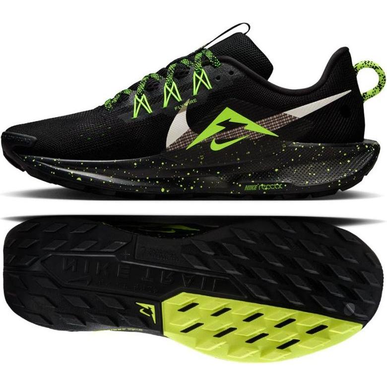 Nike, Uomini, Scarpe da corsa, ReactX Pegasus Trail 5 (42.5), Nero