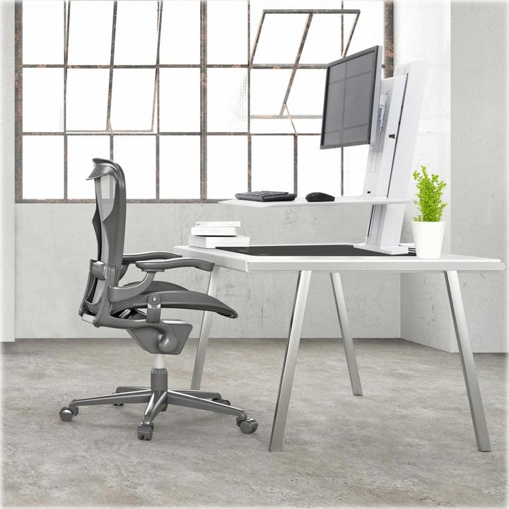 Produktbild Ergotron WorkFit Steh-Sitz Arbeitsplatz (Tisch, 24", 11.40 kg)