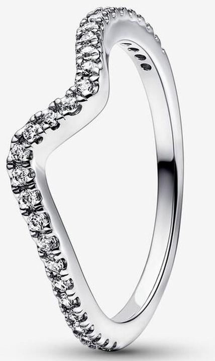 Produktbild Pandora Funkelnde Welle Ring (54, 925 Silber)