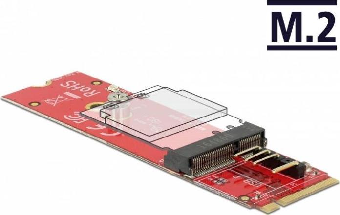 Actual product image Delock Interface adapter - M.2 - PCIe - PCIe