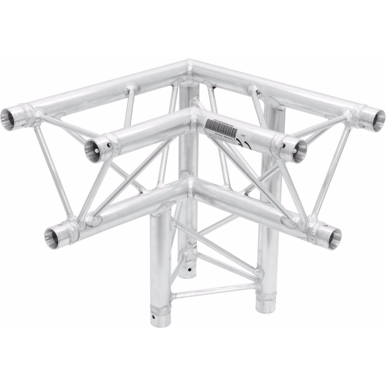 Thumbnail - Alutruss DECOLOCK DQ3-PAL33 3-Weg Ecke 90°, Montage Lichttechnik