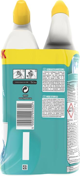Image du produit WC-Ente Gel Total Active Menthe Mélodie Pack Twin