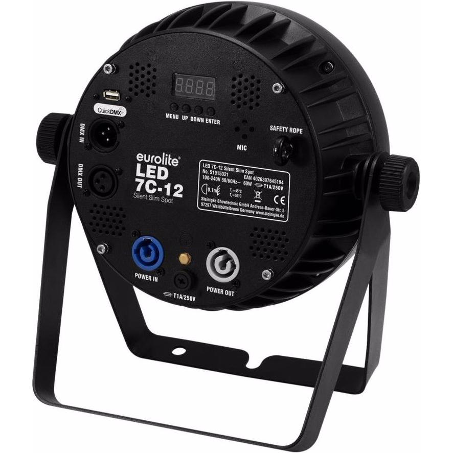 Thumbnail - Eurolite LED 7C-12 Silent Slim Spot (LED), Scheinwerfer