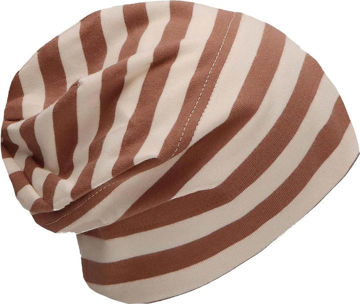 Image du produit Sterntaler Bonnet Slouch-Beanie rayé Marron Gr. 35 (35)