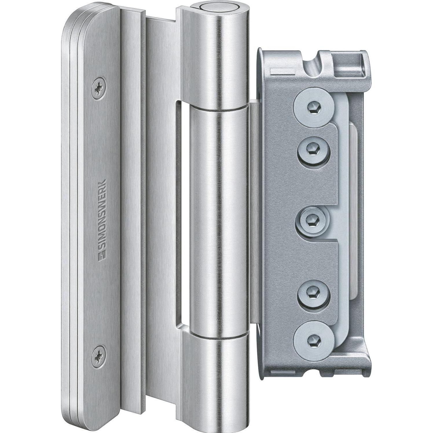 Simonswerk, Türbeschlag + Scharnier, Türband BAKA Protect 4030 3D FD MSTS Stiftsicherung,1 Satz= 3Stk. Edelstahl matt