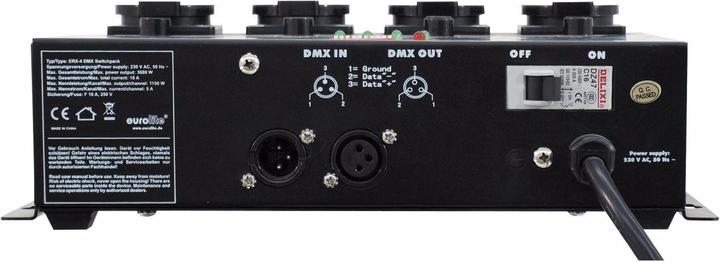 Actual product image Eurolite ERX-4 DMX Switchpack