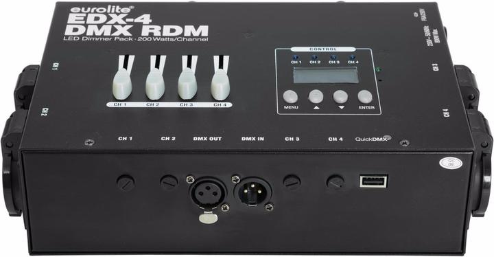Actual product image Eurolite EDX-4 DMX RDM LED Dimmer Pack