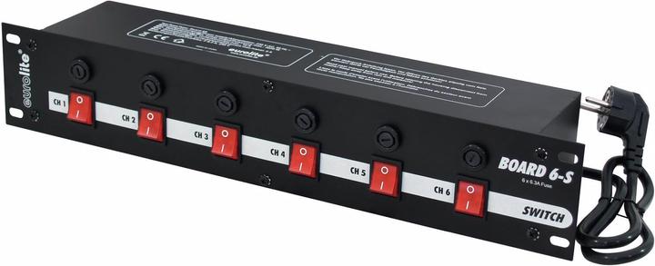 Produktbild Eurolite Board 6-S mit 6x Schutzkontakt