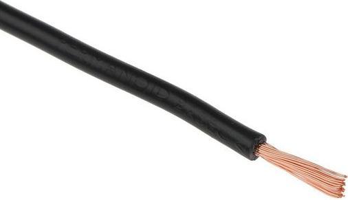 Actual product image RS PRO 2491X black equipment wire,2.5sq.mm 100m (100 m)