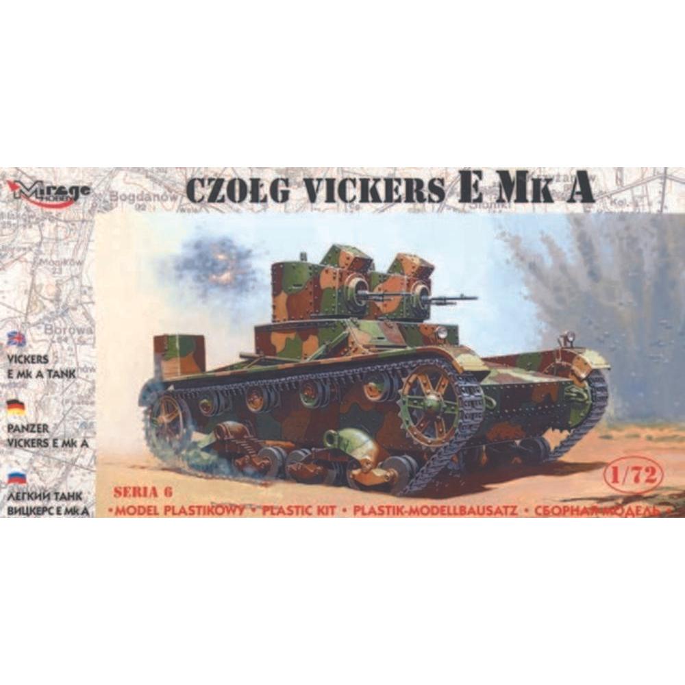 Mirage Hobby Leichter Panzer Vickers E Mk A