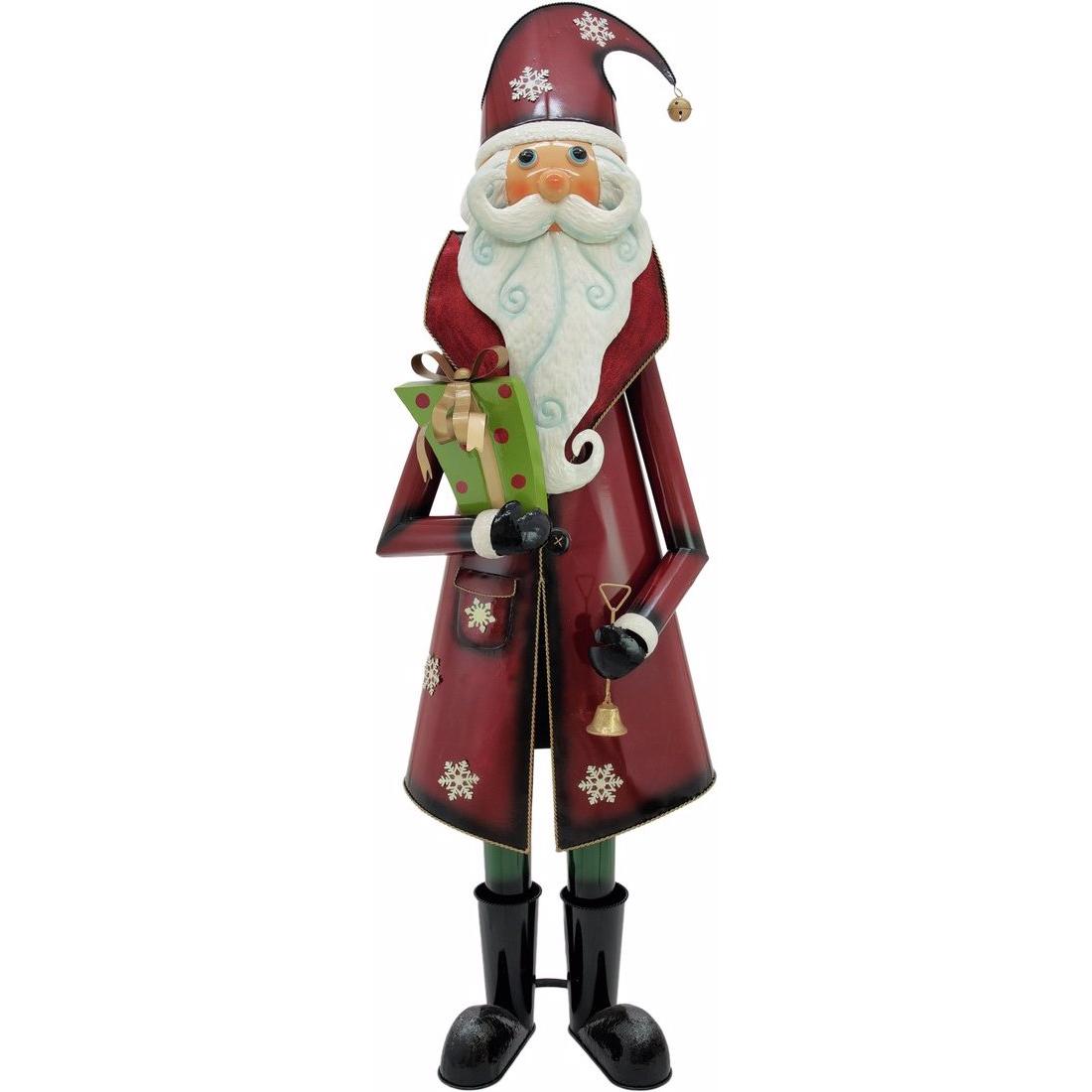 Thumbnail - Europalms, Weihnachtsdeko, Nikolaus, Metall, 195cm, rot