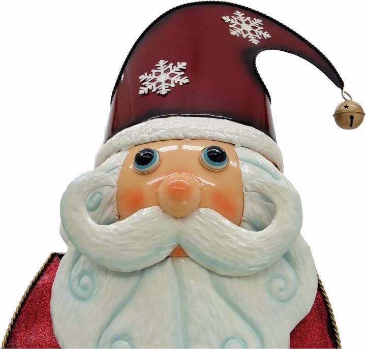 Productafbeelding Europalms Kerstman, metaal, 195cm, rood