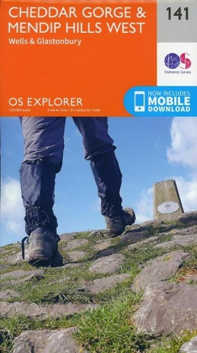 Actual product image Cheddar Gorge and Mendip Hills West