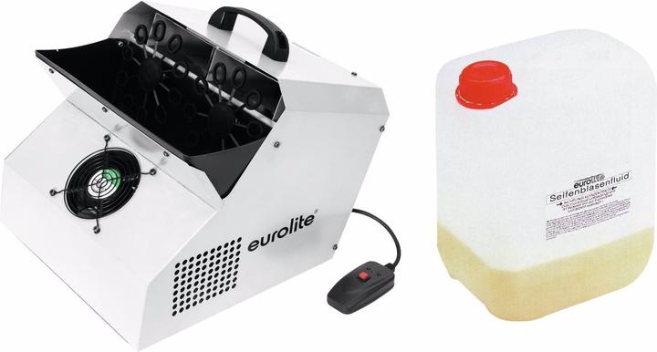 Actual product image Eurolite Set SD-201 DMX bubble machine + bubble concentrate for 5l