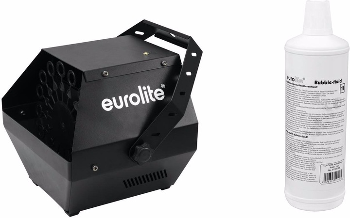 Actual product image Eurolite Set B-90 bubble machine black + bubble fluid 1l