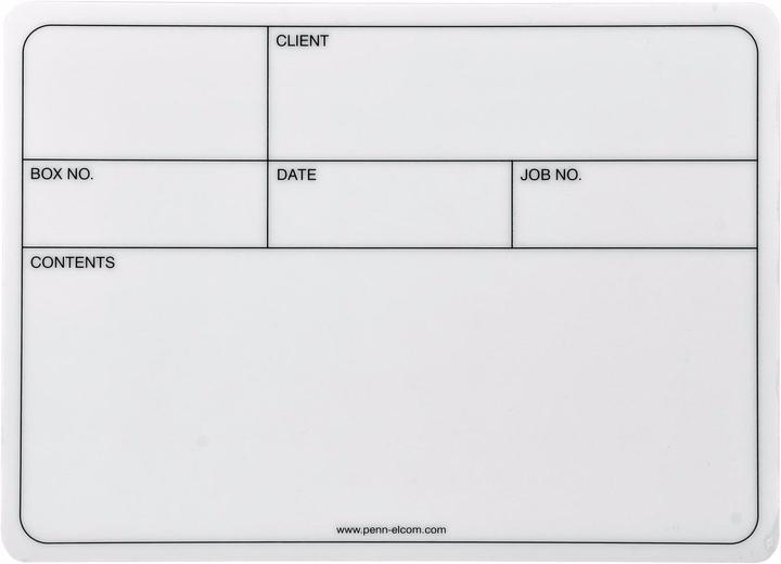 Image du produit Accessory Etiquette autocollante 130x85mm