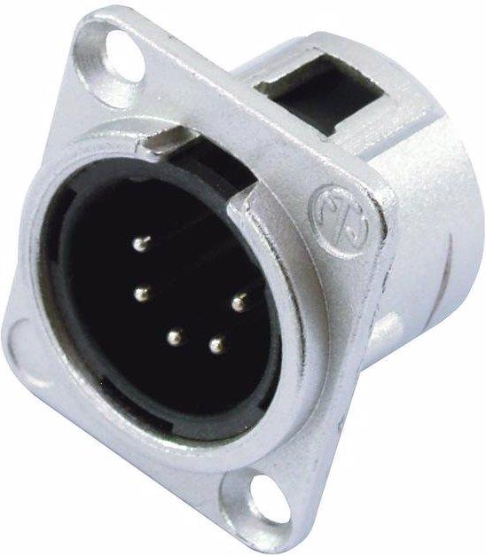 Actual product image Neutrik XLR chassis connector 5pin NC5MDL-1
