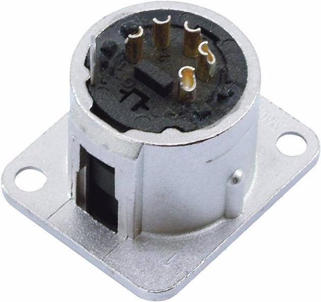Actual product image Neutrik XLR chassis connector 5pin NC5MDL-1