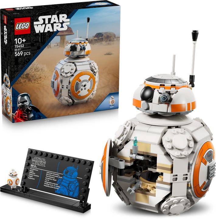 Actual product image LEGO The astromech droid BB-8 (75452, LEGO Star Wars)