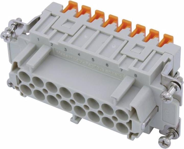 Actual product image ILME SQUICH socket insert 16-pin 16A 500V