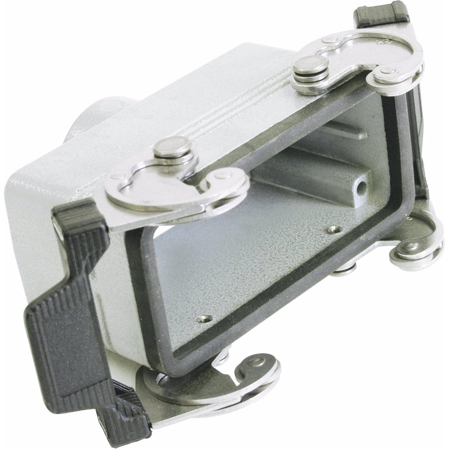 ILME Kupplungsgehäuse für 16-pol, PG 21,gerade, Elektronikkabel + Stecker, Silber