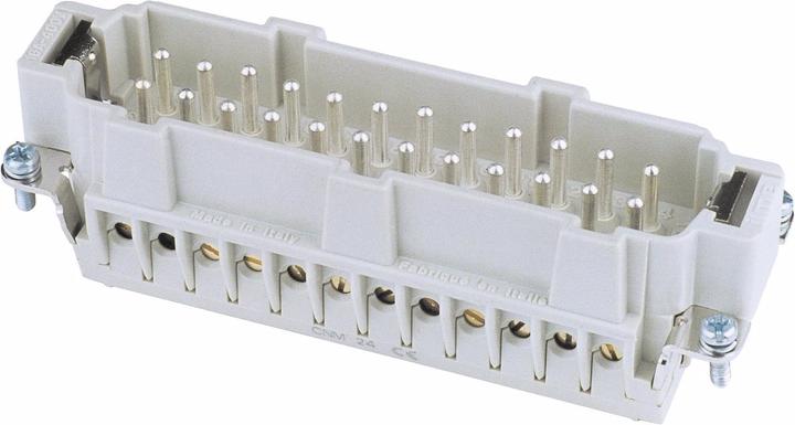 Actual product image ILME Plug insert 24-pin 16A, screw terminals