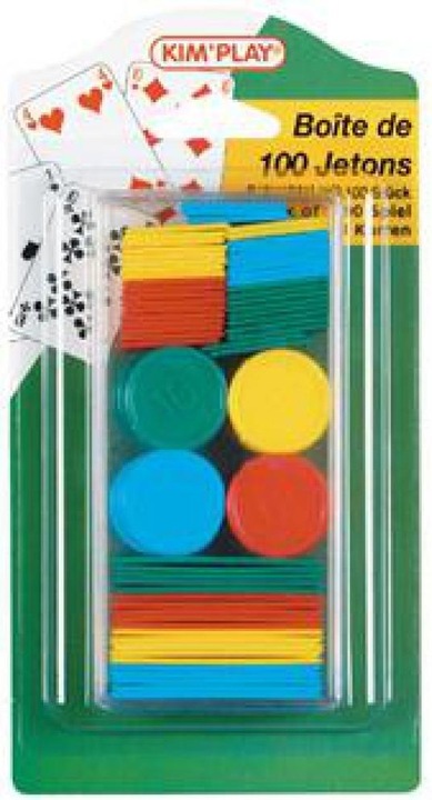 Actual product image Kim'Play BOX 100 BRAND TOKENS (Multilingual)