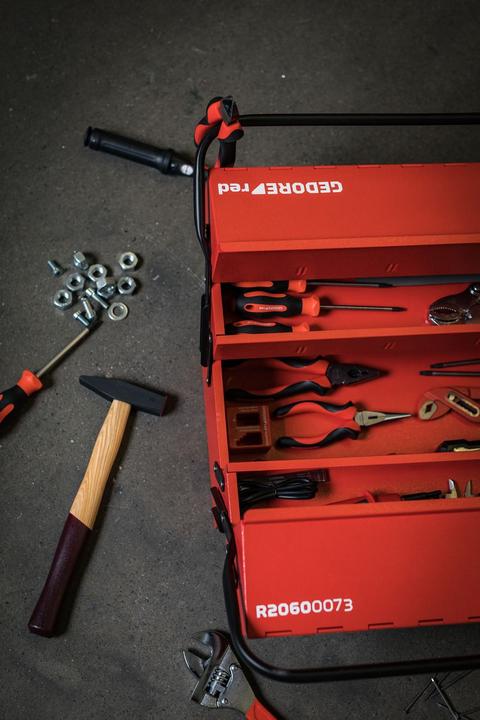Actual product image Gedore Red Toolbox unassembled