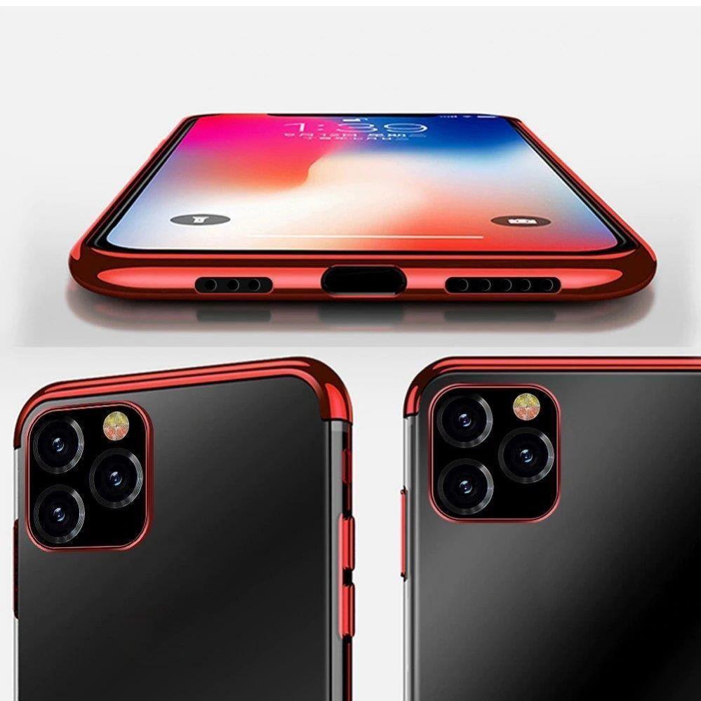 Thumbnail - Hurtel Clear Color case Gel TPU cover with a metallic frame for Samsung Galaxy A33 5G black (Samsung Galaxy A33 5G), Sma...