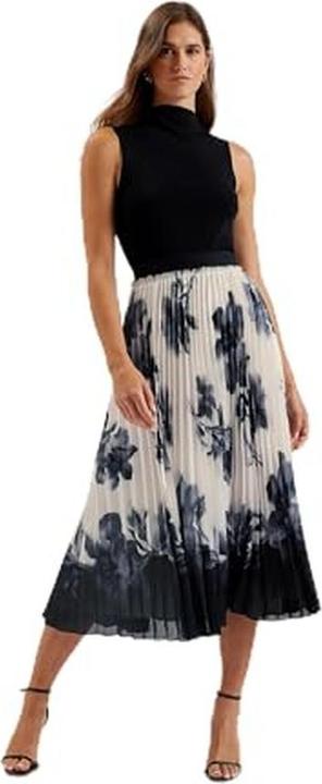 Produktbild Ted Baker Bedruckte plissierte Midirock (36)